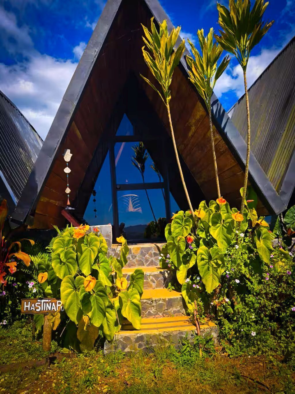 Cabaña Hastinapura, fotografía de su anuncio de Vrbo