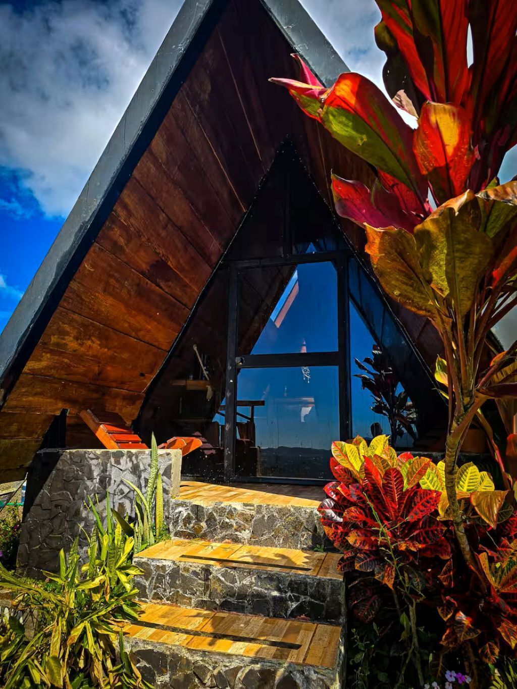 Cabaña Nirvana, fotografía de su anuncio de Vrbo