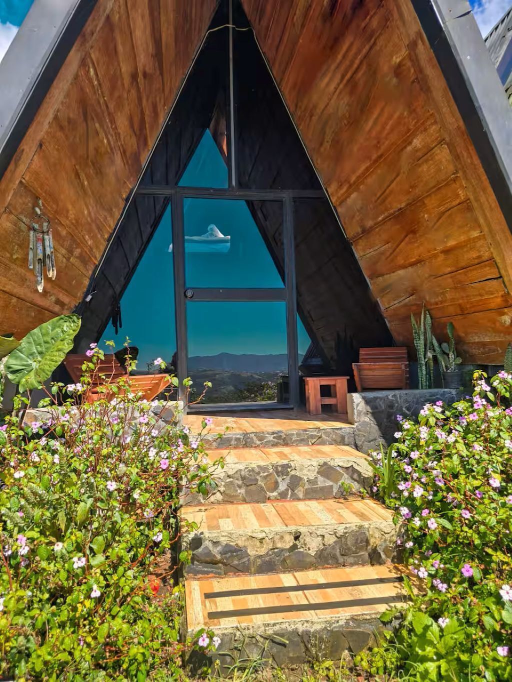 Cabaña Tian, fotografía de su anuncio de Vrbo